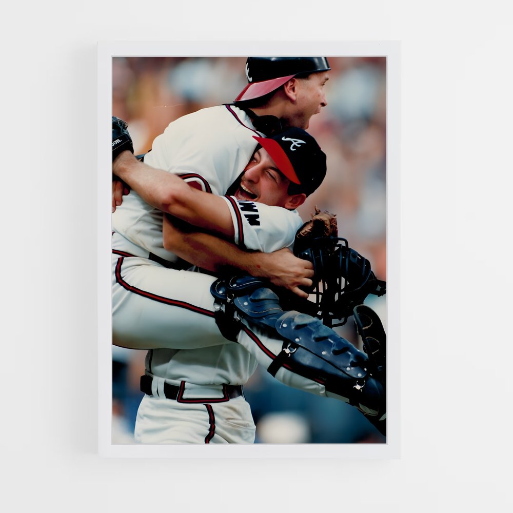 Poster Swing d'Atlanta – affiche Baseball (vue 3)